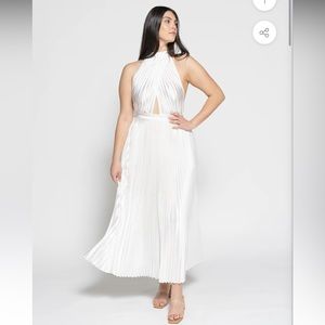 NWT L’IDEE RENAISSANCE GOWN - BLANC